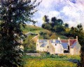 casas de l ermita pontoise 1879 Camille Pissarro